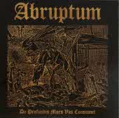 Abruptum - De Profundis Mors Vas Cousumet